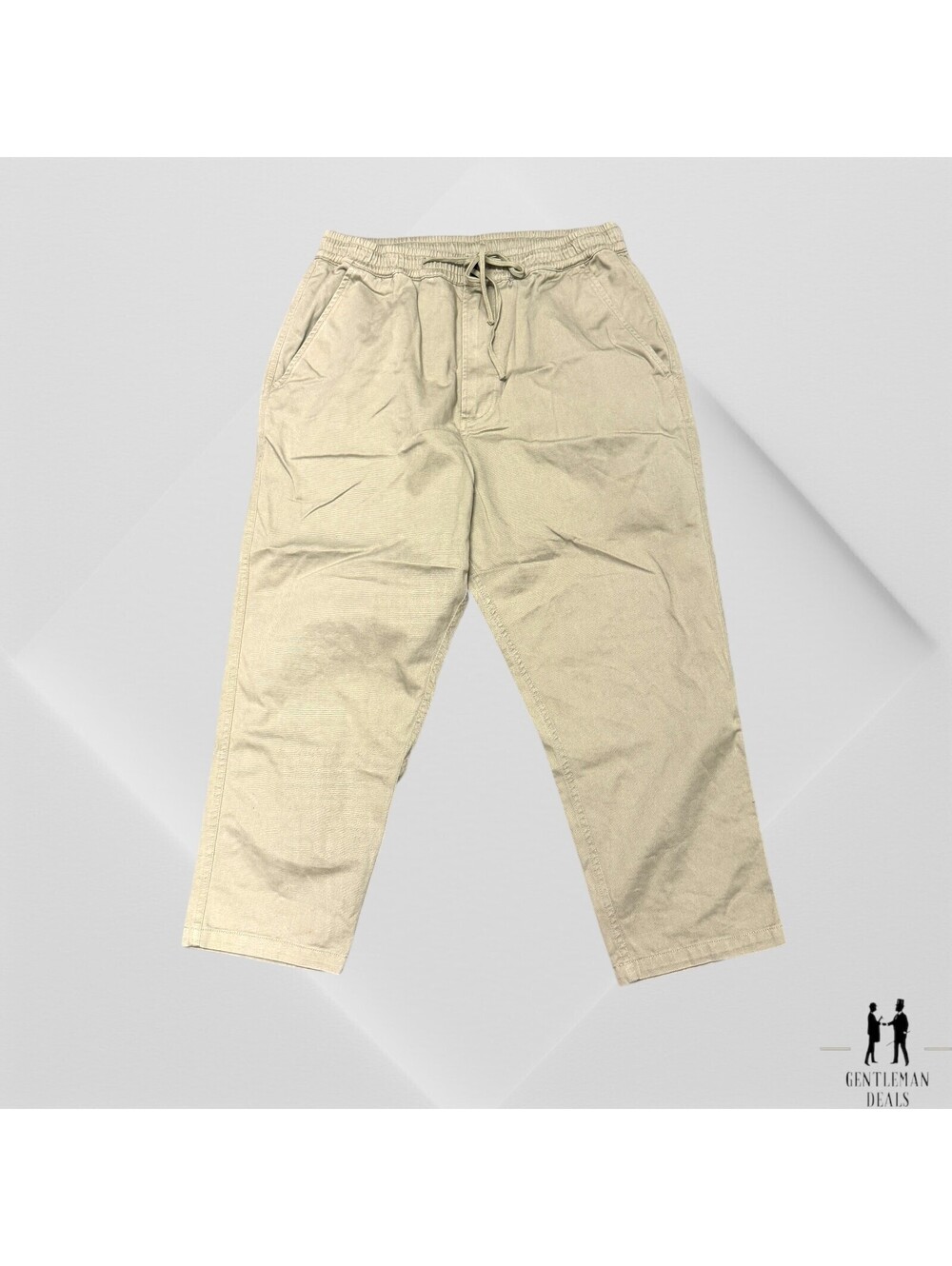 Universal Works Olive Double Pleat Chino Sz 31 x 24.5 100% Pants